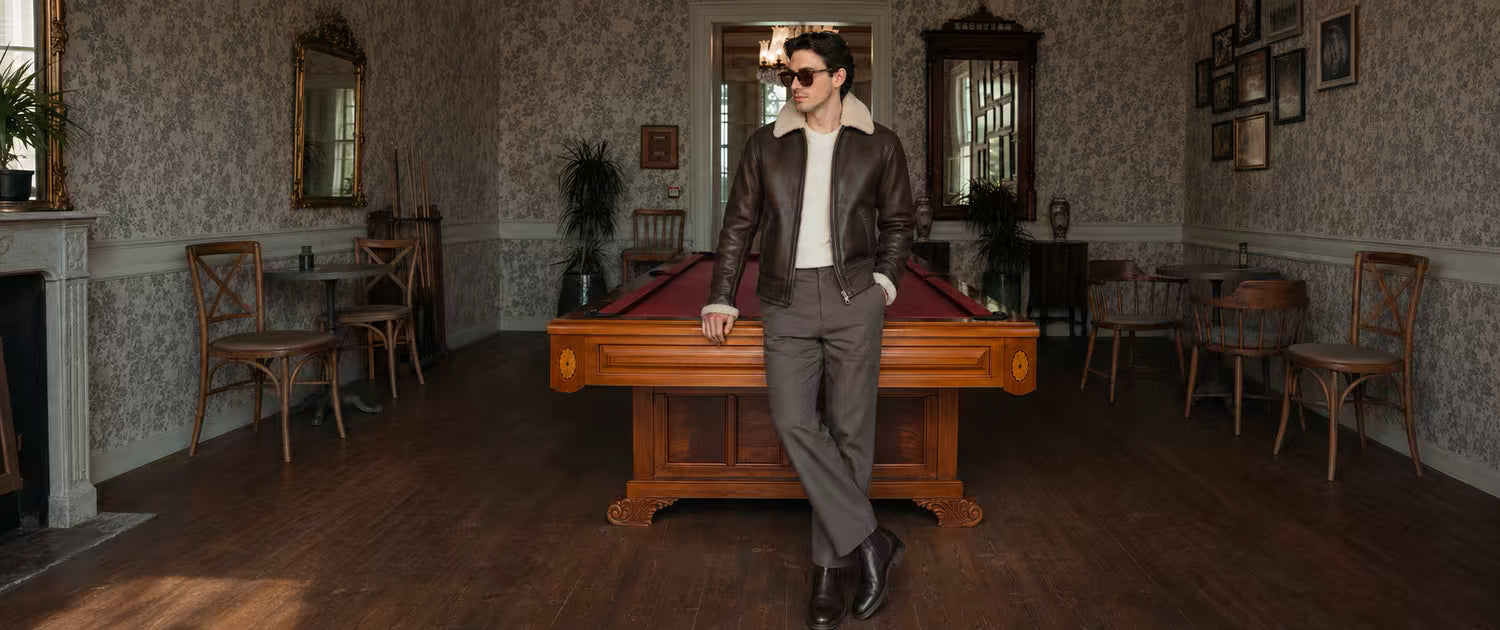 ORLAVEN men's outerwear silhouette
