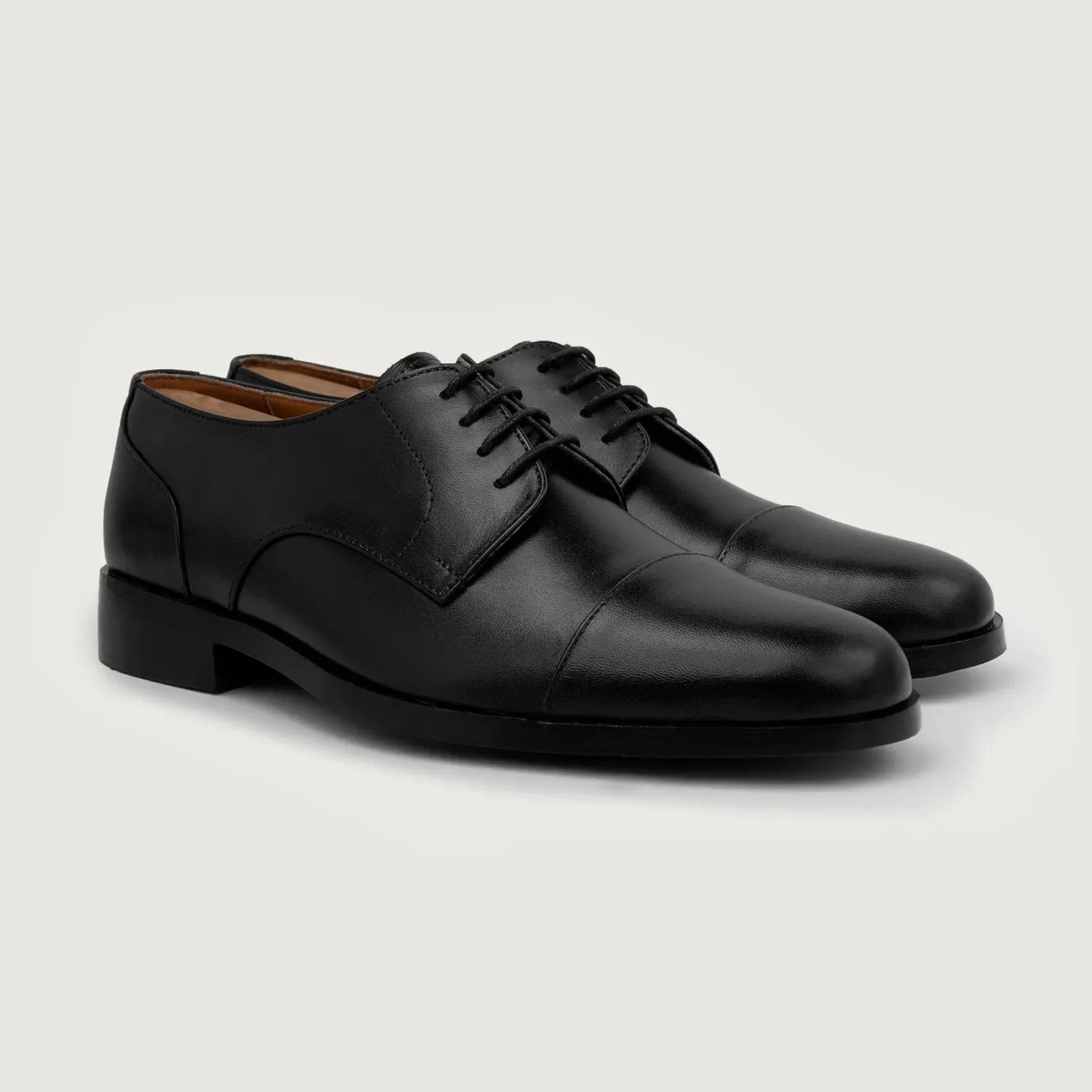 Orlaven Attorney Derby Black Leather Shoes footwear image 1
