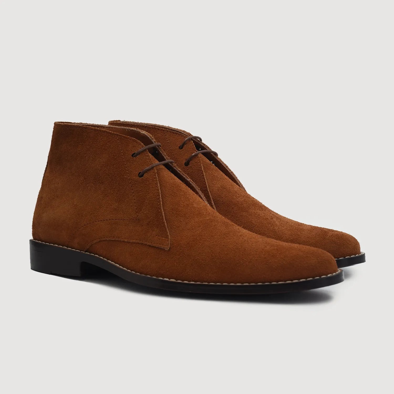 Orlaven Corry Chukka Brown Suede Leather Boots footwear image 1