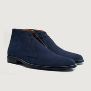 Orlaven Corry Chukka Midnight Blue Suede Leather Boots footwear image 1