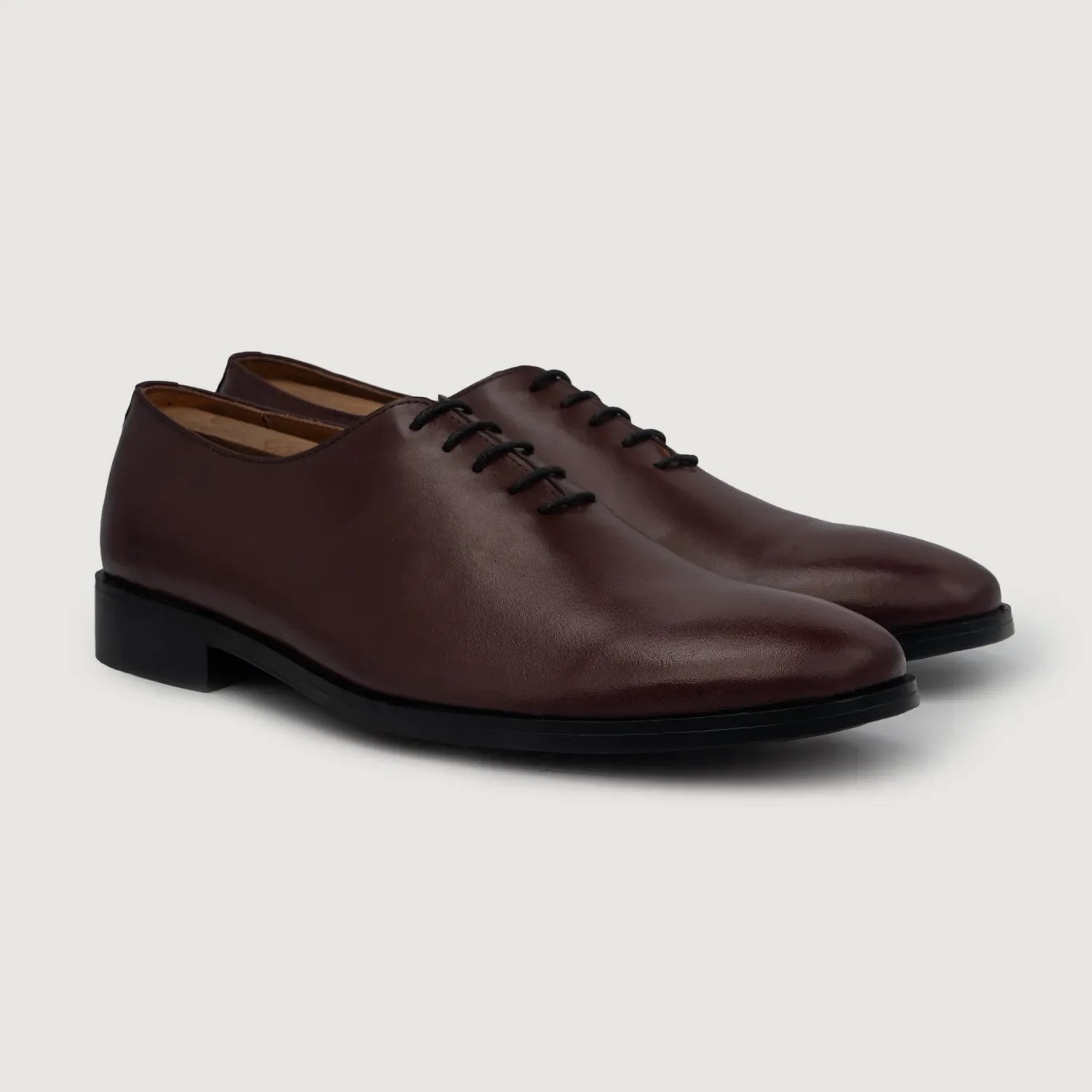 Orlaven Director Wholecut Maroon Leather Shoes footwear image 1