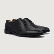 Orlaven Professor Oxford Black Leather Shoes footwear image 1
