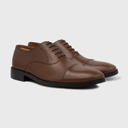 Orlaven Professor Oxford Brown Leather Shoes footwear image 1