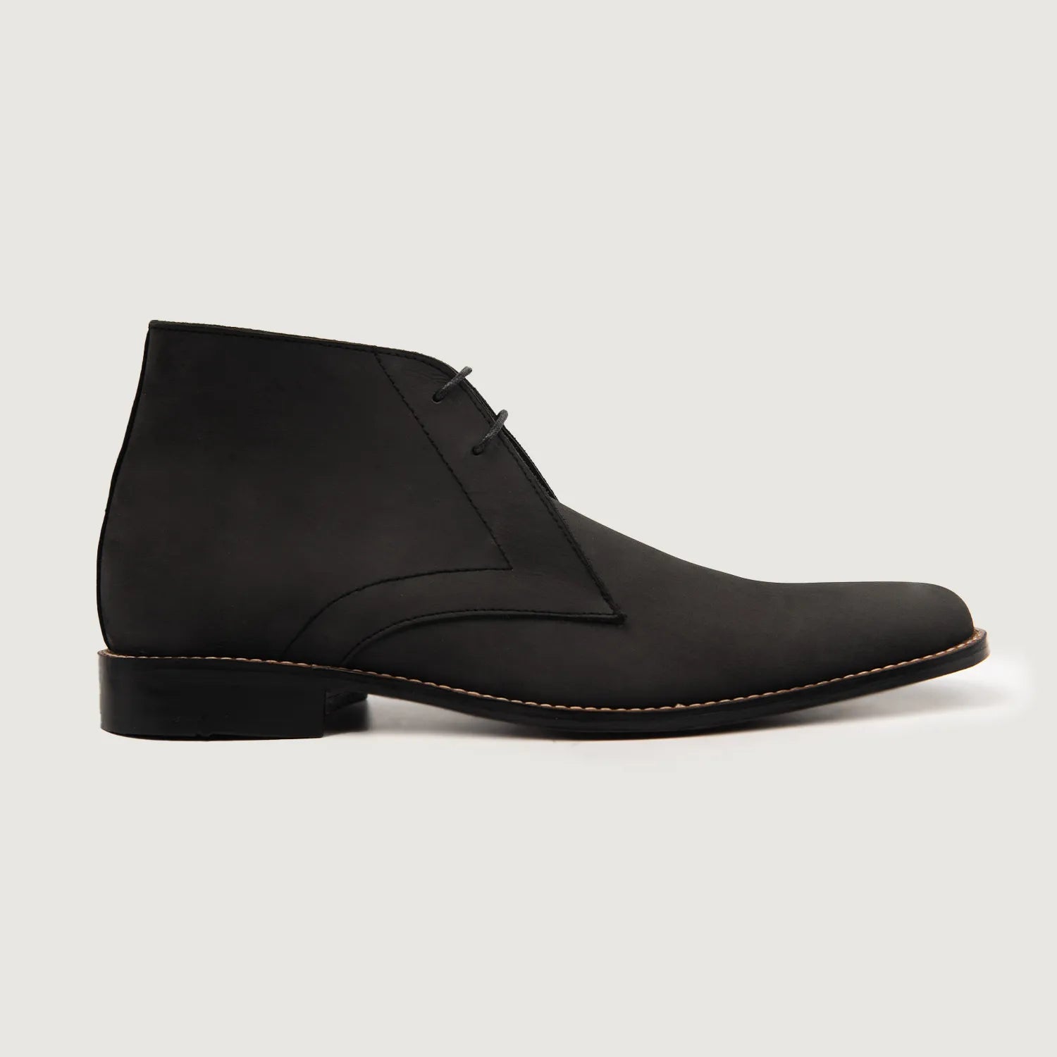 Orlaven Corry Chukka Black Nubuck Leather Boots footwear image 2