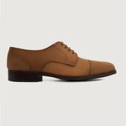 Orlaven Attorney Derby Brown Nubuck Leather Shoes footwear image 2