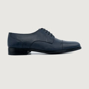 Orlaven Attorney Derby Midnight Blue Leather Shoes footwear image 2