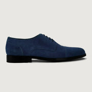 Orlaven Attorney Derby Midnight Blue Suede Leather Shoes footwear image 2