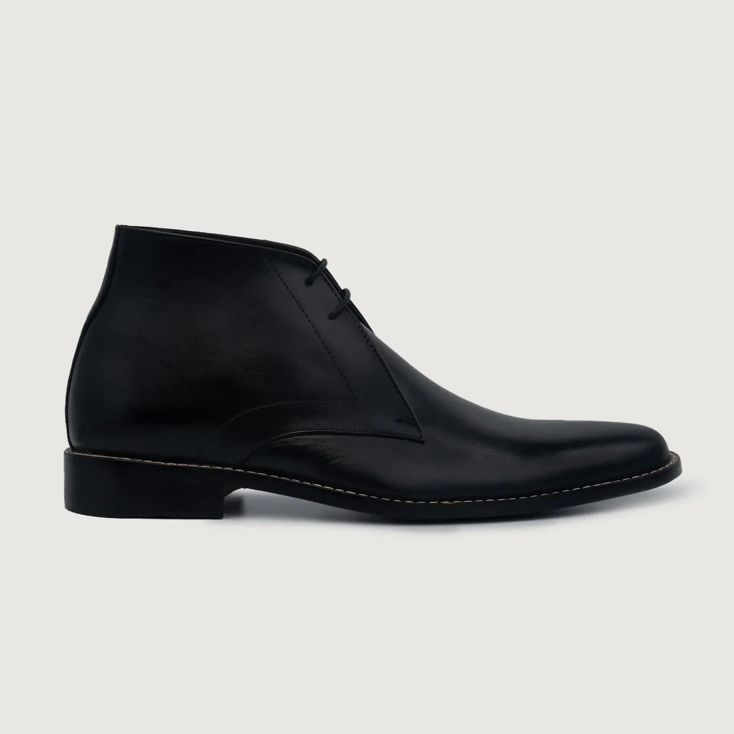 Orlaven Corry Chukka Black Leather Boots footwear image 2