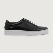 Orlaven Carter Runn Black Leather Sneakers footwear image 2
