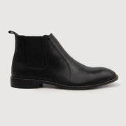 Orlaven Clarkson Chelsea Black Leather Boots footwear image 2