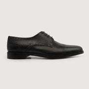 Orlaven Dirk Brogues Derby Black Leather Shoes footwear image 2