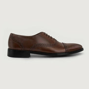 Orlaven Greyson Brogues Oxford Brown Leather Shoes footwear image 2