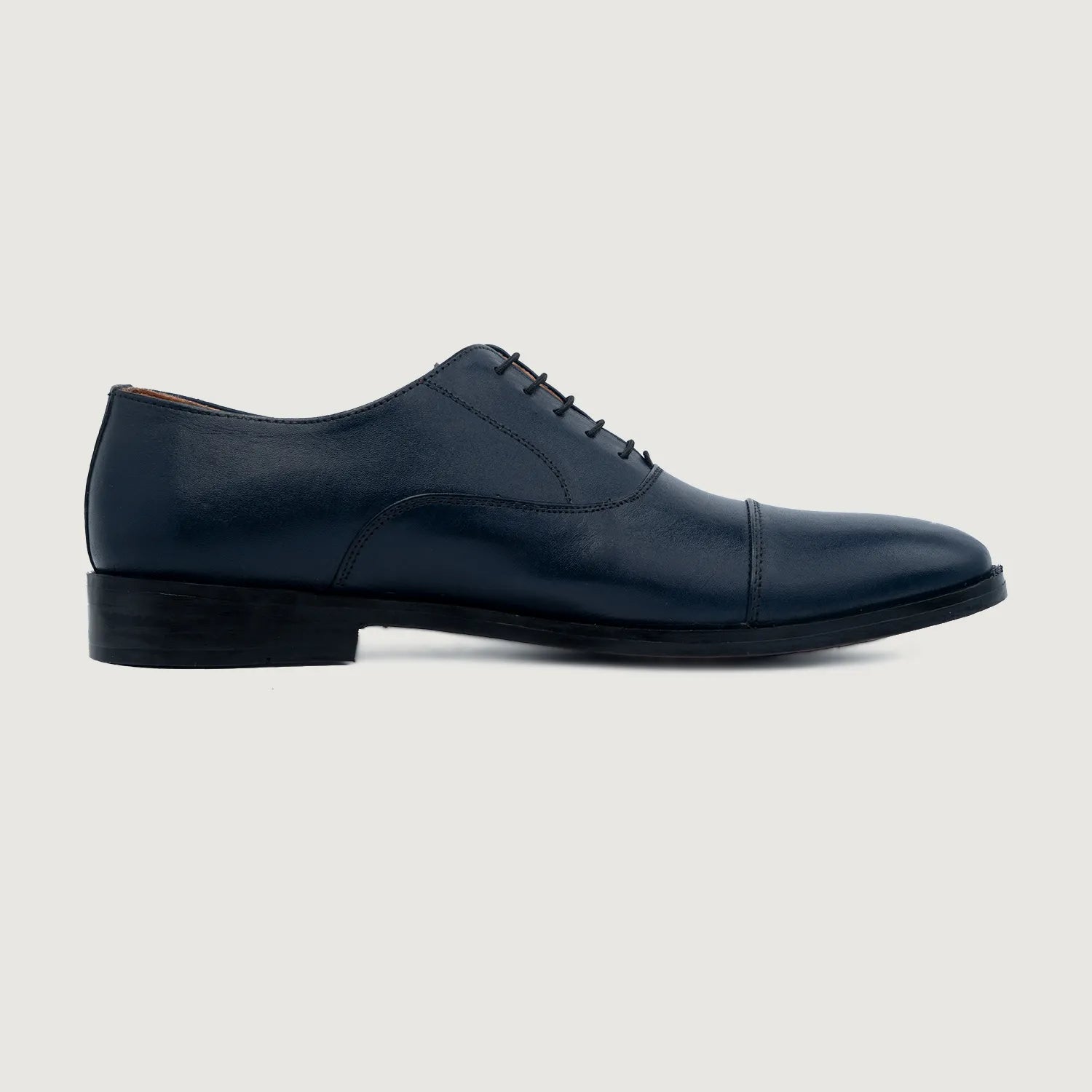 Orlaven Professor Oxford Midnight Blue Leather Shoes footwear image 2