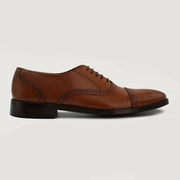 Orlaven Greyson Brogues Oxford Tan Leather Shoes footwear image 2