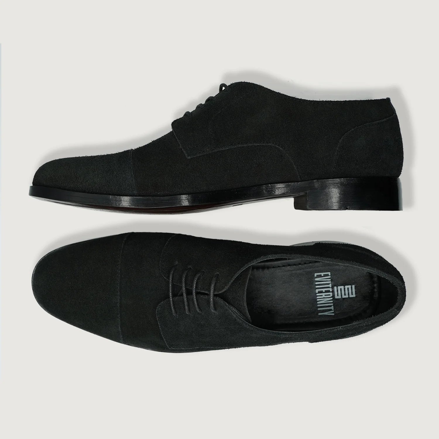 Orlaven Attorney Derby Black Suede Leather Shoes footwear image 3
