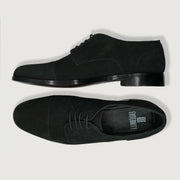 Orlaven Attorney Derby Black Suede Leather Shoes footwear image 3