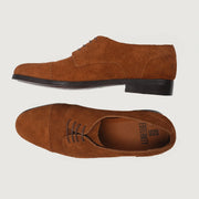 Orlaven Attorney Derby Brown Suede Leather Shoes footwear image 3