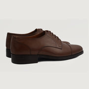 Orlaven Attorney Derby Brown Leather Shoes footwear image 3