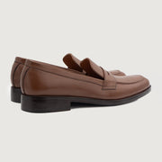 Orlaven Baxton Brown Leather Loafers footwear image 3