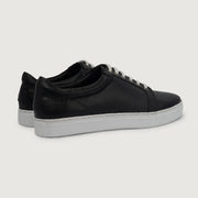 Orlaven Carter Runn Black Leather Sneakers footwear image 3