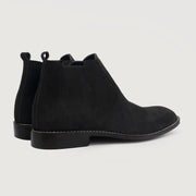 Orlaven Clarkson Chelsea Black Suede Leather Boots footwear image 3