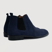 Orlaven Clarkson Chelsea Midnight Blue Suede Leather Boots footwear image 3