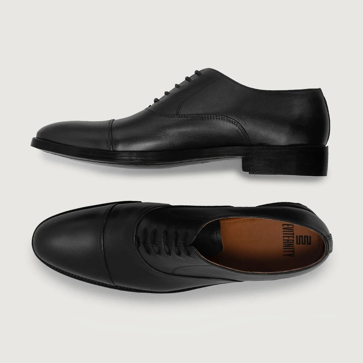 Orlaven Professor Oxford Black Leather Shoes footwear image 3