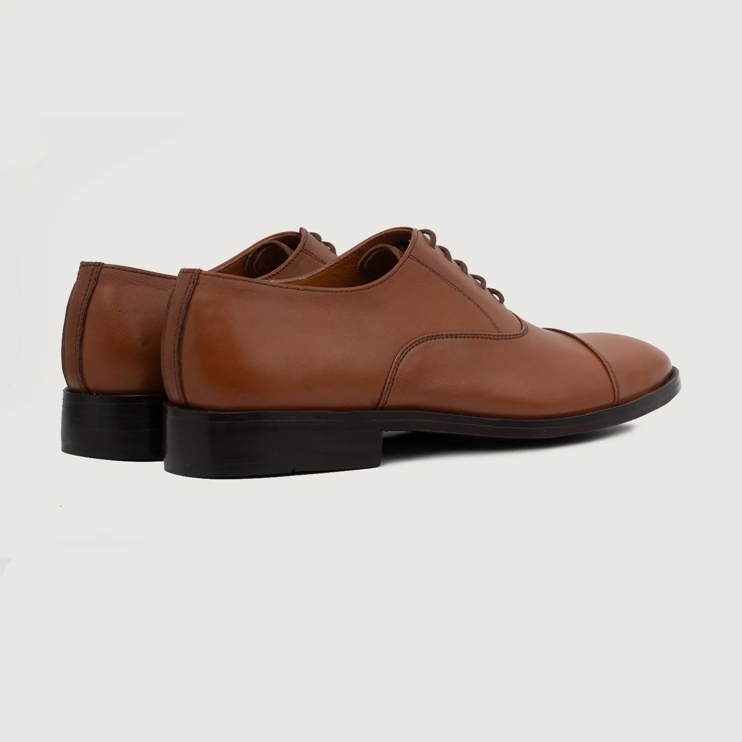 Orlaven Professor Oxford Tan Leather Shoes footwear image 6