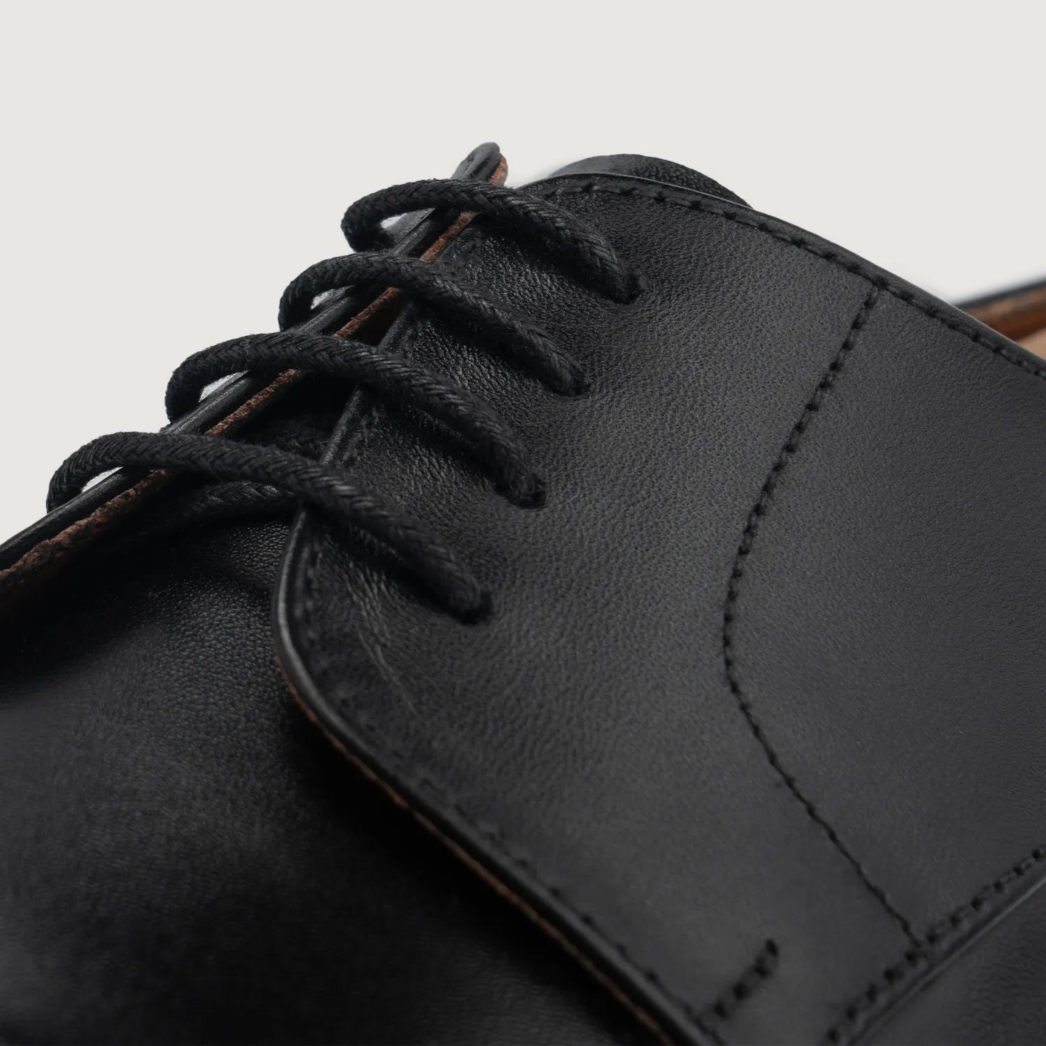 Orlaven Attorney Derby Black Leather Shoes footwear image 4