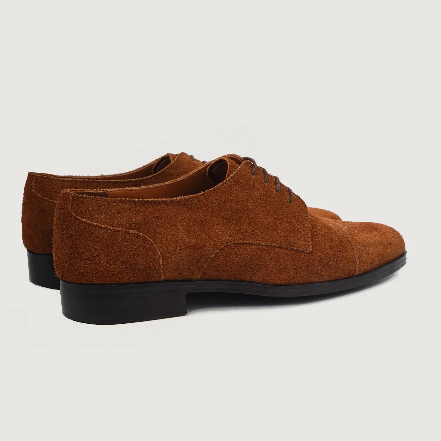Orlaven Attorney Derby Brown Suede Leather Shoes footwear image 4