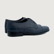 Orlaven Attorney Derby Midnight Blue Leather Shoes footwear image 4