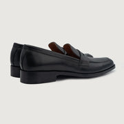 Orlaven Baxton Black Leather Loafers footwear image 4