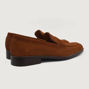 Orlaven Baxton Brown Suede Leather Loafers footwear image 4