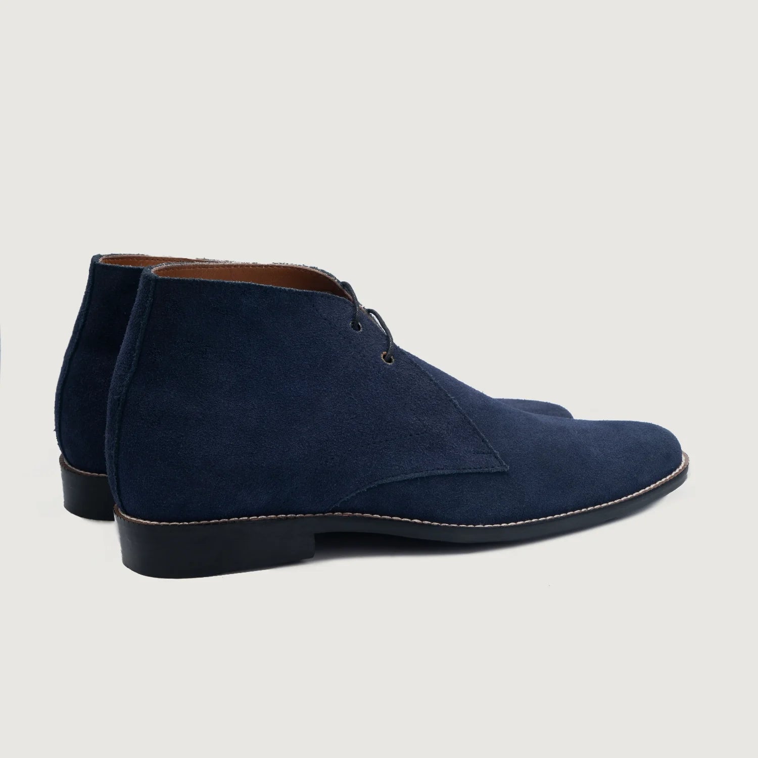 Orlaven Corry Chukka Midnight Blue Suede Leather Boots footwear image 4