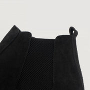 Orlaven Clarkson Chelsea Black Suede Leather Boots footwear image 5