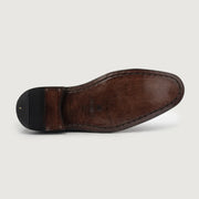 Orlaven Clarkson Chelsea Maroon Leather Boots footwear image 4