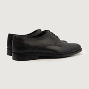 Orlaven Dirk Brogues Derby Black Leather Shoes footwear image 4