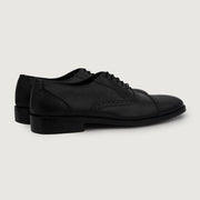 Orlaven Greyson Brogues Oxford Black Leather Shoes footwear image 4