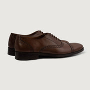 Orlaven Greyson Brogues Oxford Brown Leather Shoes footwear image 4