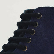 Orlaven Knight Derby Midnight Blue Suede Leather Boots footwear image 4