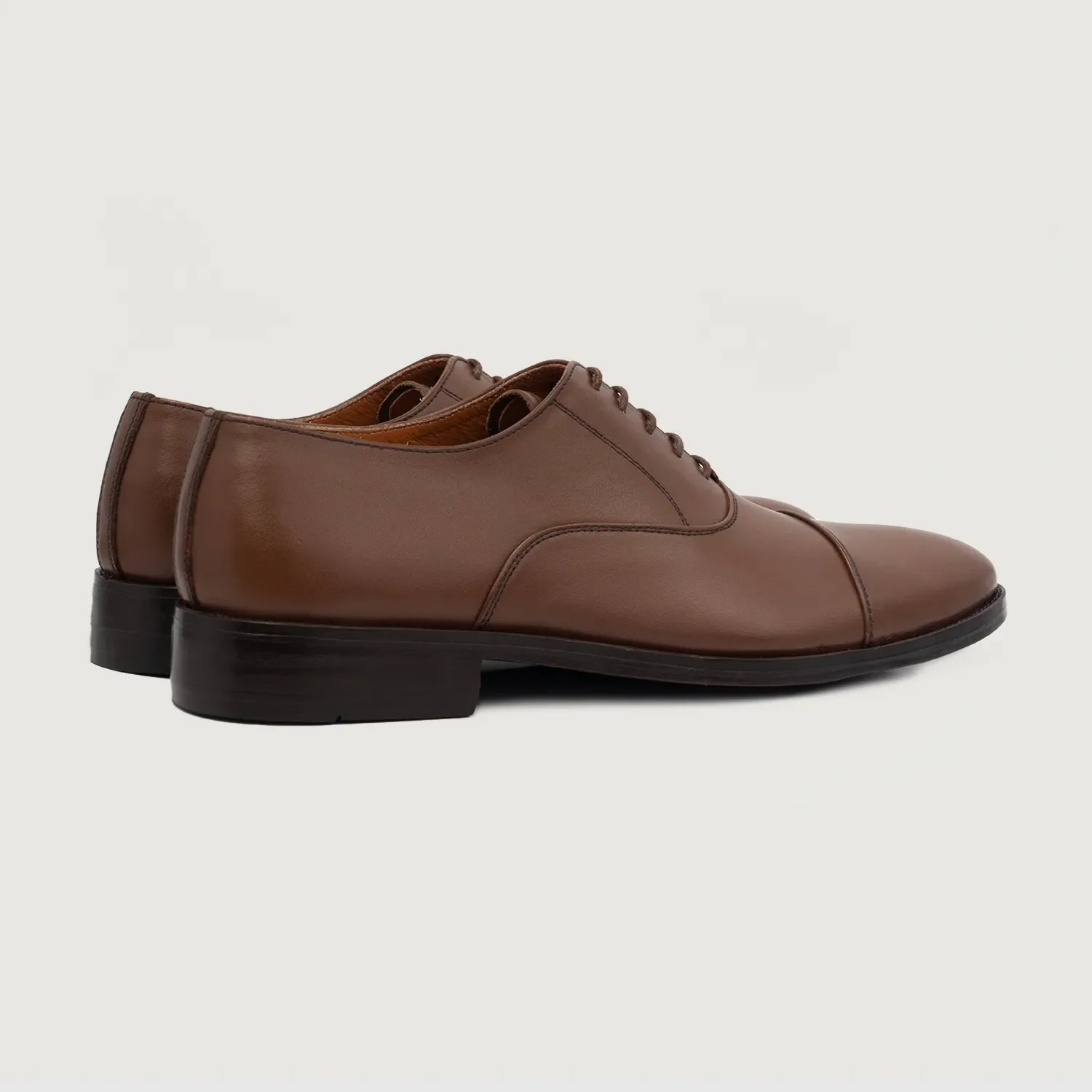 Orlaven Professor Oxford Brown Leather Shoes footwear image 4