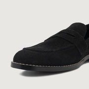 Orlaven Baxton Black Suede Leather Loafers footwear image 5