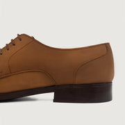 Orlaven Attorney Derby Brown Nubuck Leather Shoes footwear image 5