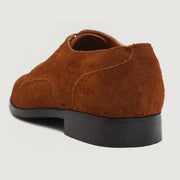 Orlaven Attorney Derby Brown Suede Leather Shoes footwear image 5