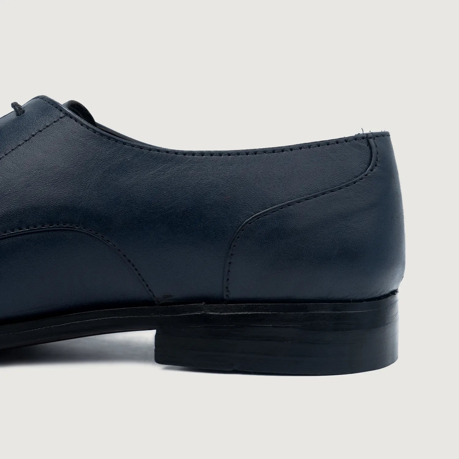 Orlaven Attorney Derby Midnight Blue Leather Shoes footwear image 5