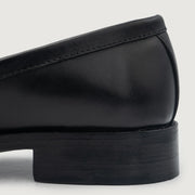 Orlaven Baxton Black Leather Loafers footwear image 5