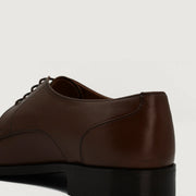 Orlaven Attorney Derby Brown Leather Shoes footwear image 5