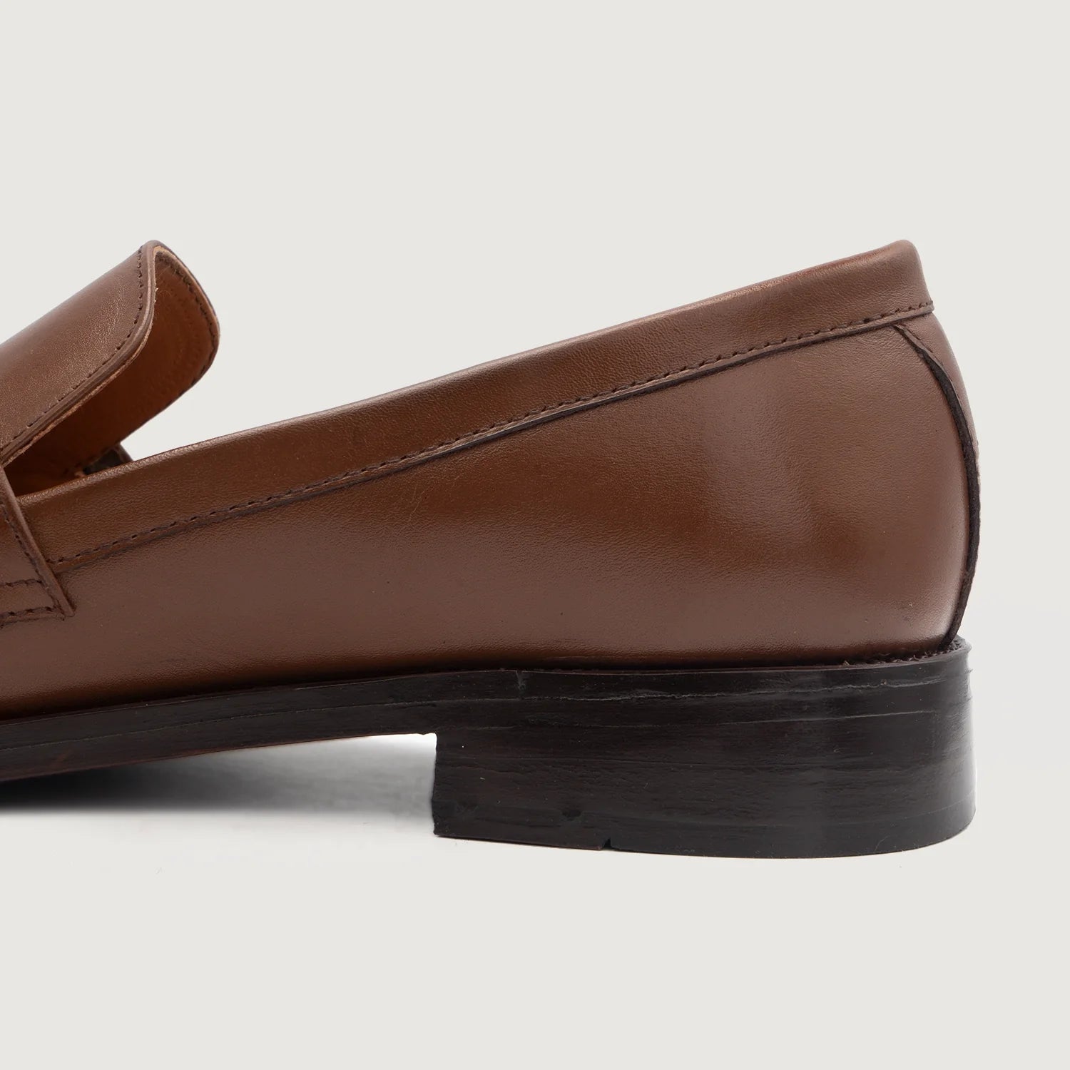 Orlaven Baxton Brown Leather Loafers footwear image 5