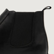 Orlaven Clarkson Chelsea Black Leather Boots footwear image 5