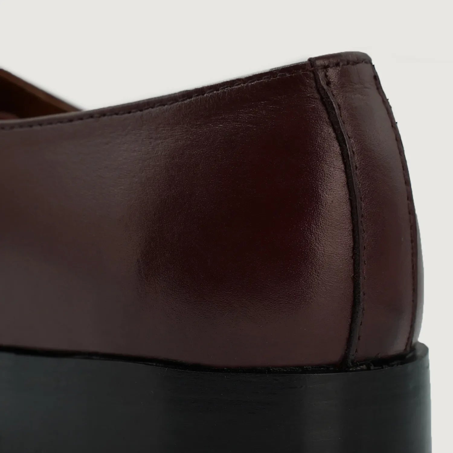 Orlaven Director Wholecut Maroon Leather Shoes footwear image 5